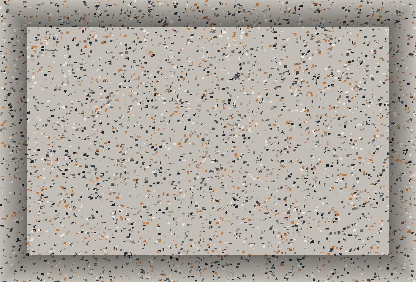 Decorative garage floor coating texture